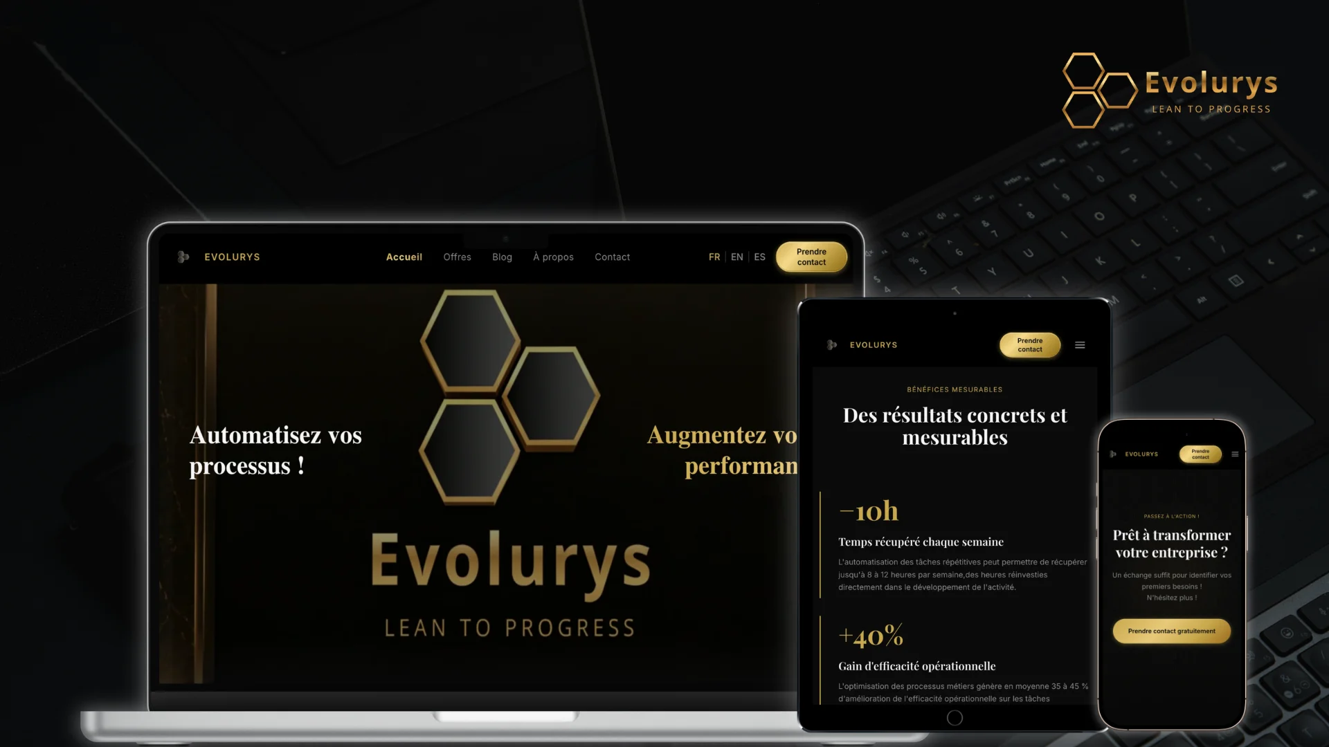 Evolurys - Automatisation de processus et applications